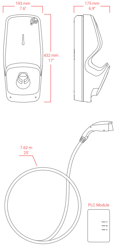 FLO Home Core+ X5 dimensions